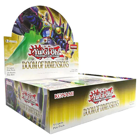 Yu-Gi-Oh Doom of Dimensions Booster Display Packs - PREORDER - 4 PP