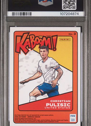 Christian Pulisic KABOOM USA PSA 9 2024-25 Donruss FIFA
