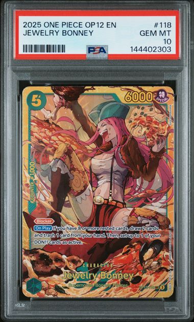Jewelry Bonney #op12-118 - One Piece Legacy of the Master PSA 10