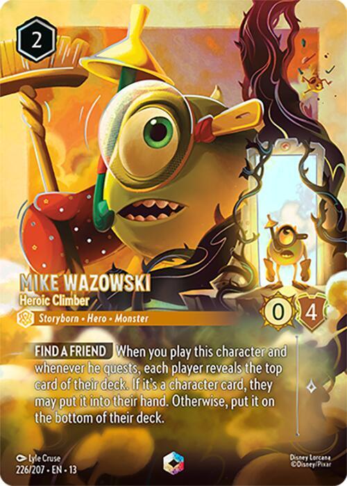 Mike Wazowski - Heroic Climber (Enchanted) - Attack of the Vine!