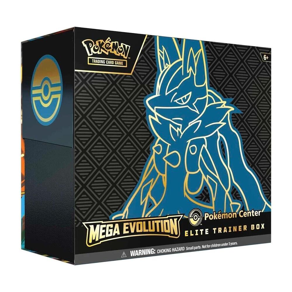 Lucario Mega Evolution Elite Trainer Box Pokemon Center