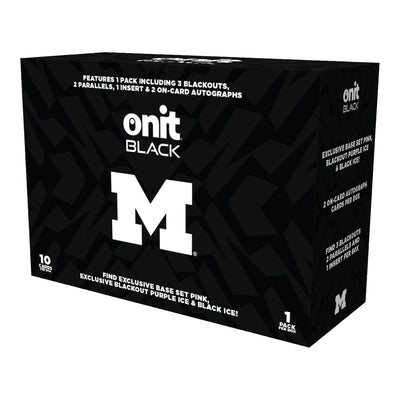 2025 Onit Black Michigan Hobby Box (2 autos!)