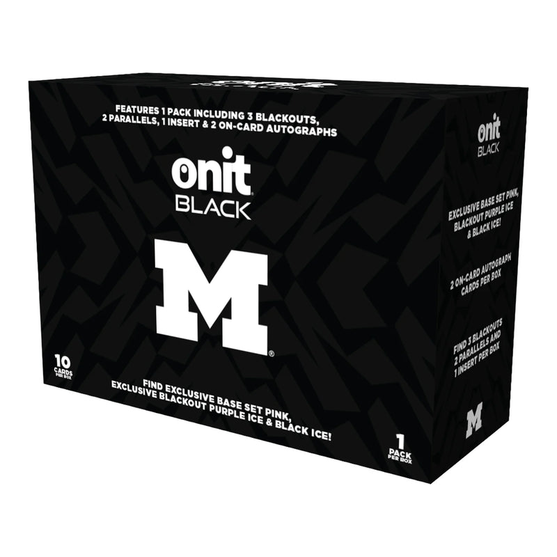 2025 Onit Black Michigan Hobby Box (2 autos!)