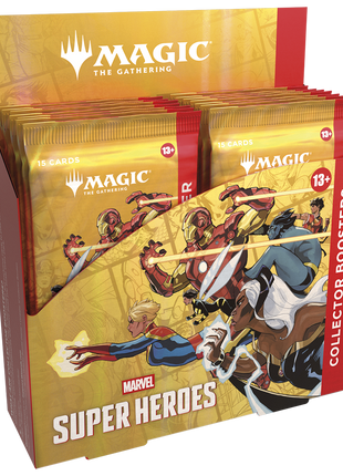 Marvel Super Heroes Collector's Booster Display - PREORDER LIMIT 1PP - RELEASES 6/19