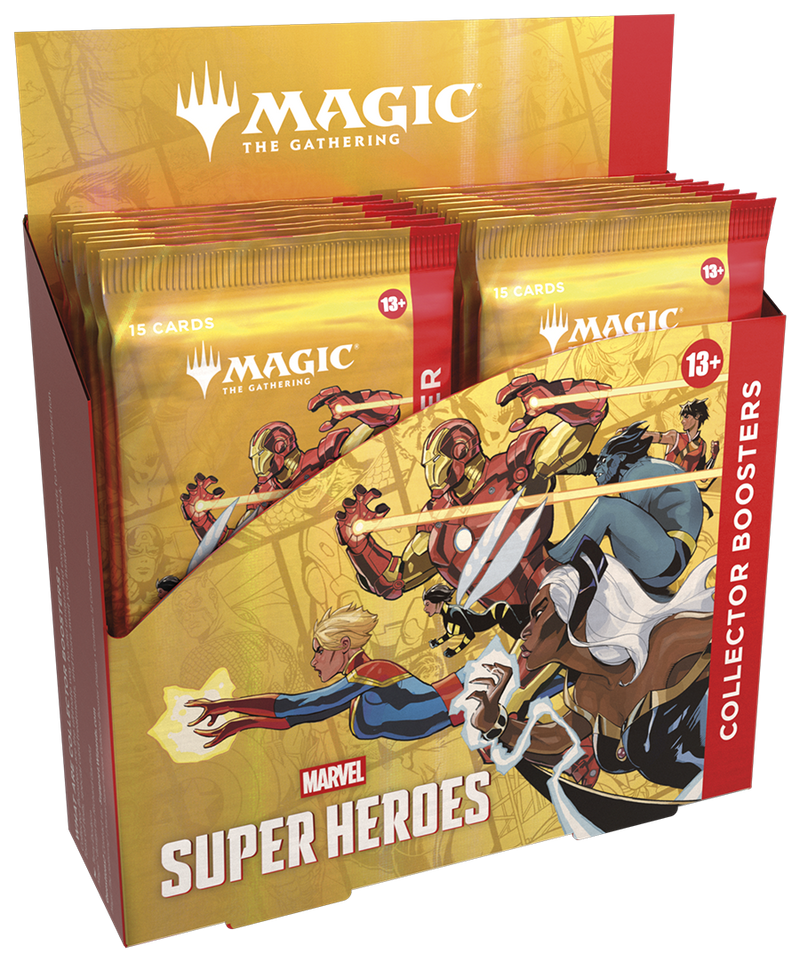 Marvel Super Heroes Collector's Booster Display