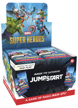 Marvel Super Heroes Jumpstart Booster Display - PREORDER LIMIT 1PP - RELEASES 6/19