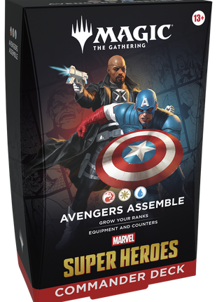 Marvel Super Heroes Commander Decks - PREORDER LIMIT 1PP EACH - RELEASES 6/19