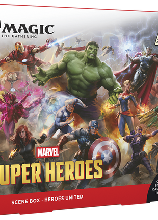 Marvel Super Heroes Scene Boxes - PREORDER LIMIT 1PP EACH - RELEASES 6/19