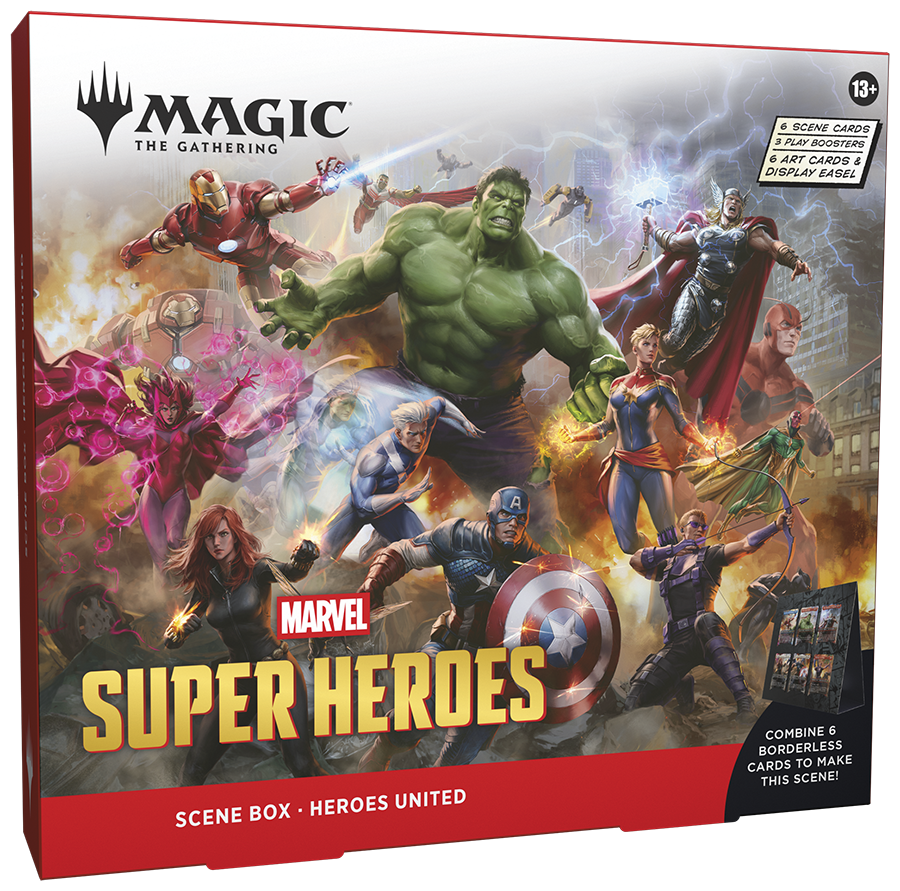 Marvel Super Heroes Scene Boxes