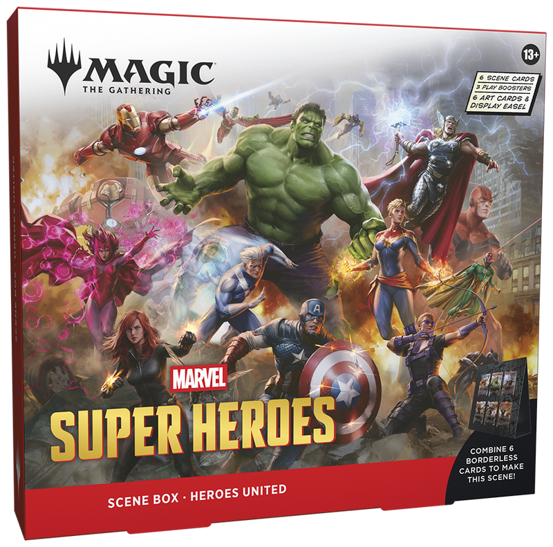 Marvel Super Heroes Scene Boxes