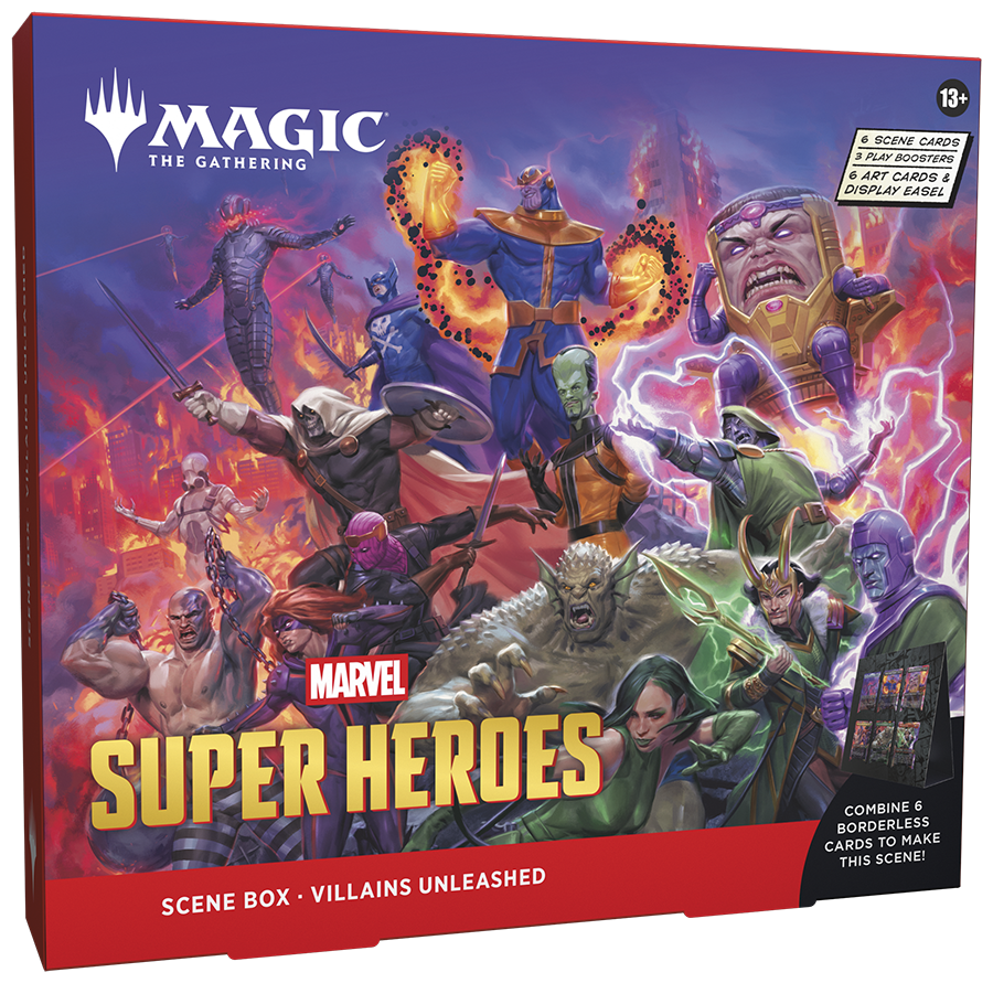 Marvel Super Heroes Scene Boxes