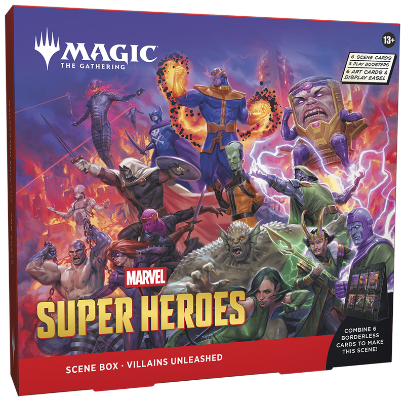 Marvel Super Heroes Scene Boxes