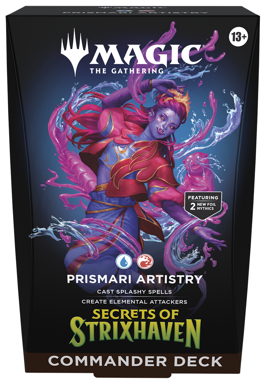 Secrets of Strixhaven Commander Decks - Releases 4/17 - LIMIT 1 EACH PP