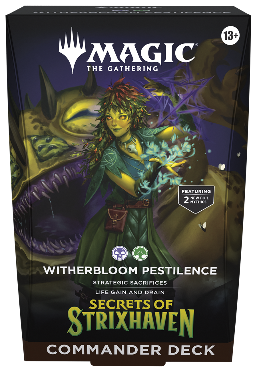 Secrets of Strixhaven Commander Decks - Releases 4/17 - LIMIT 1 EACH PP