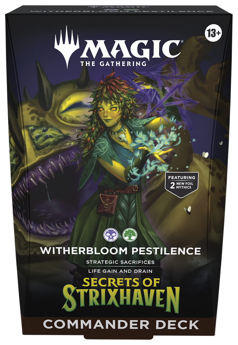 Secrets of Strixhaven Commander Decks - Releases 4/17 - LIMIT 1 EACH PP