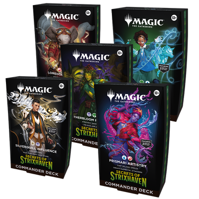 Secrets of Strixhaven Commander Decks - Releases 4/17 - LIMIT 1 EACH PP