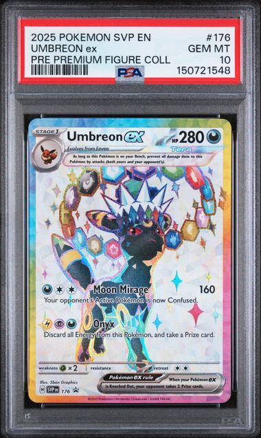 Umbreon Ex 176/ - Promo (SVP) PSA 10