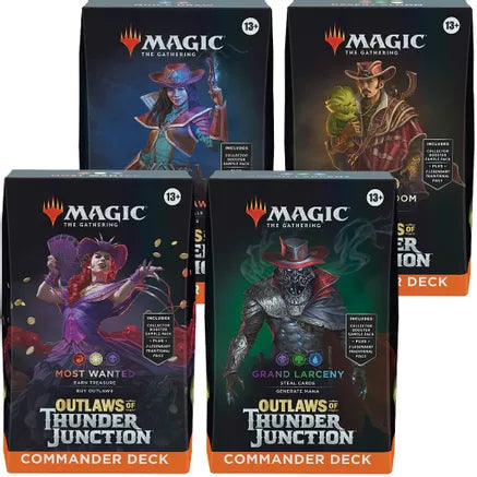 Outlaws of Thunder Junction Commander Decks [4 Options]