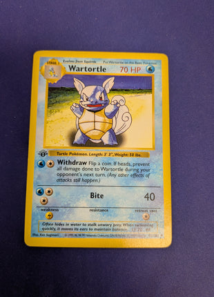 Wartortle 1st Edition 42/102 MP Pokemon