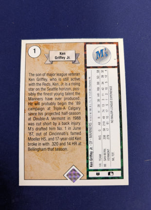 Ken Griffey Jr. RC Upper Deck 1989 *EX*