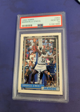 Shaquille O'Neal PSA 10 RC 1992-93 Topps