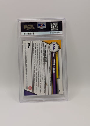 Hailey Van Lith RC Padparadscha Superfractor 1/1 Bowman Chrome PSA 10 2023-24 Topps