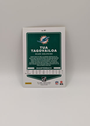 Tua Tagovailoa Gold Press Proof /50 2021 Donruss