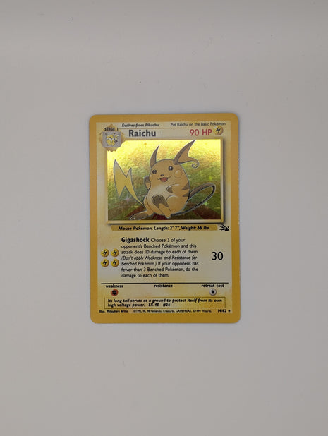 Raichu 14/62 Fossil *LP*