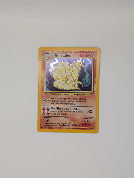 Ninetales 12/102 Base Set *LP*