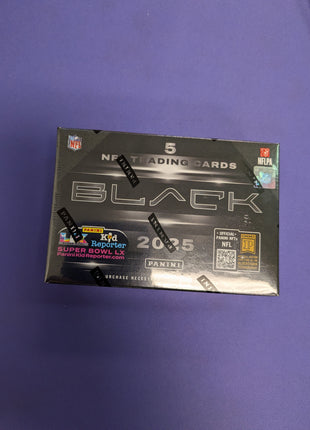 2025 Panini Black NFL Hobby Box