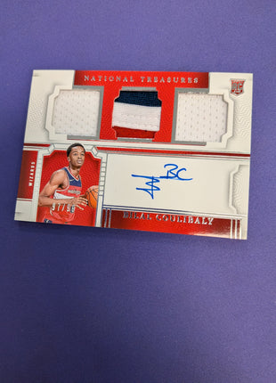 Bilal Coulibaly Rookie Materials /99 RPA 2023-24 National Treasures
