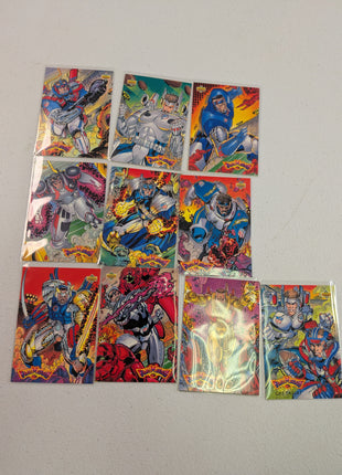 1992 Upper Deck Fanimation Football 10 Card Set