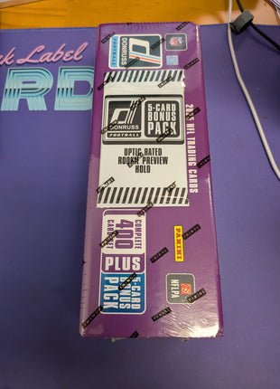 2025 Panini Donruss Football Hobby Factory Set With Optic Preview Pack