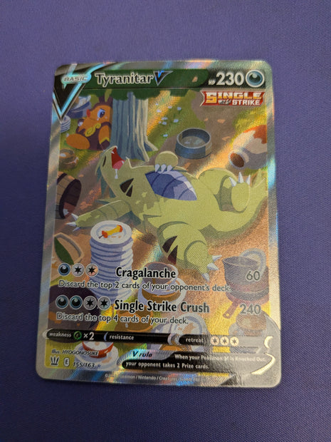 Tyranitar V 155/163 Battle Style