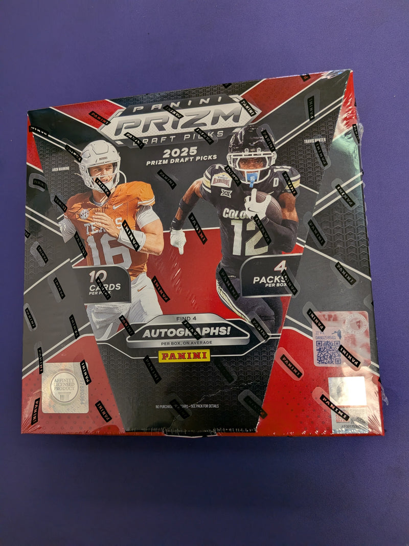 2025 Prizm Draft Picks Football Hobby Box