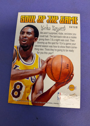 Kobe Bryant Soul of the Game Insert 1999-2000 Skybox *NM*