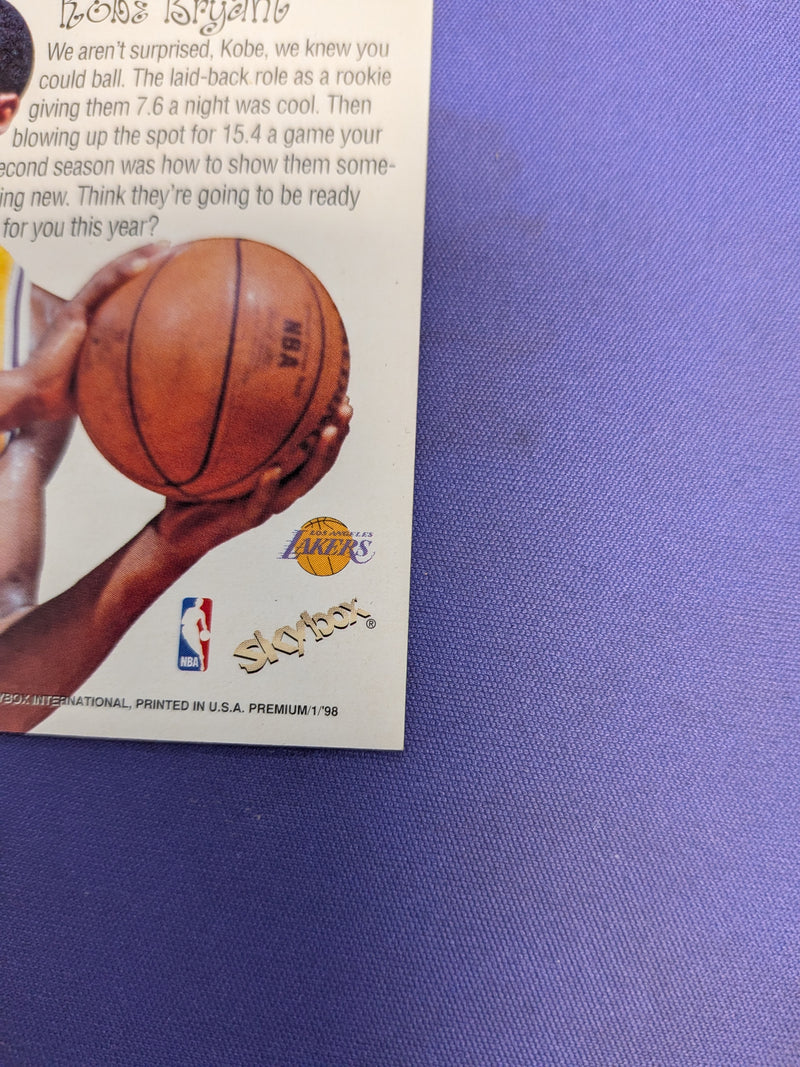 Kobe Bryant Soul of the Game Insert 1999-2000 Skybox *NM*