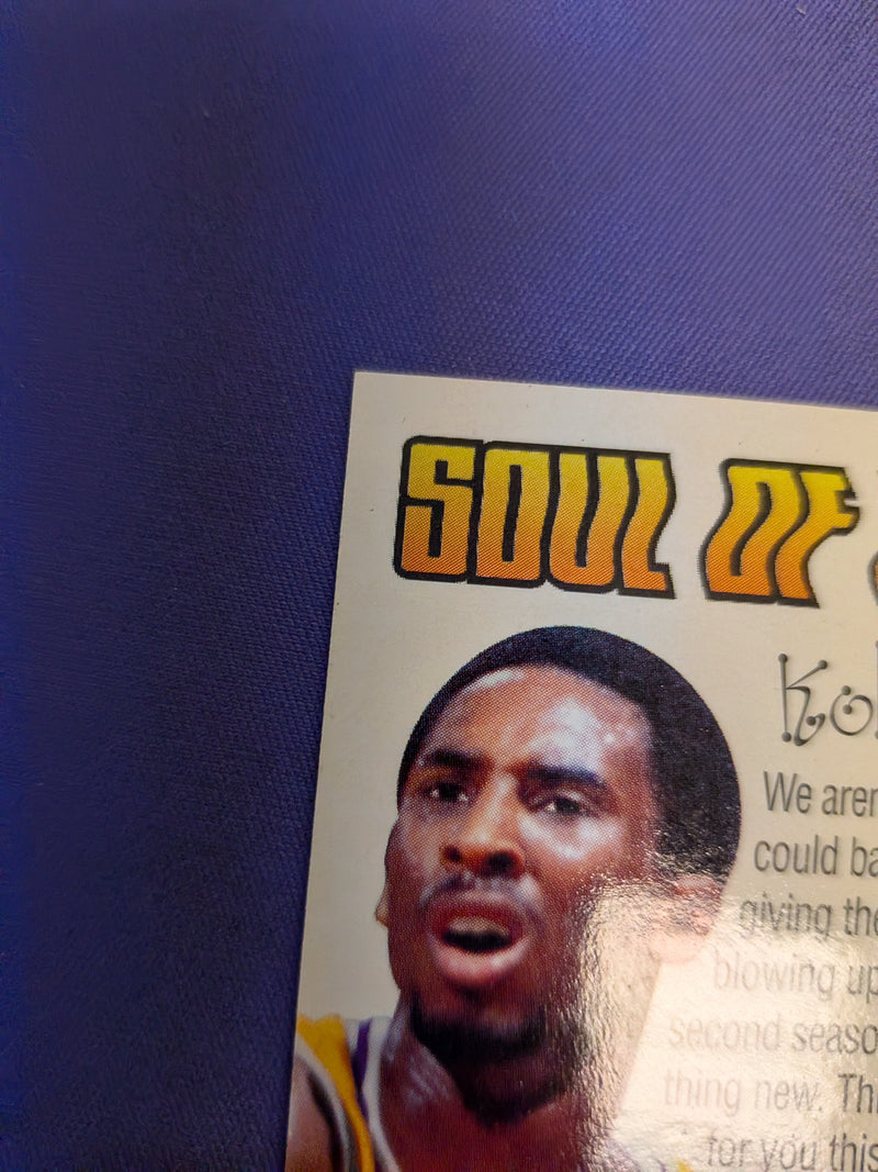 Kobe Bryant Soul of the Game Insert 1999-2000 Skybox *NM*