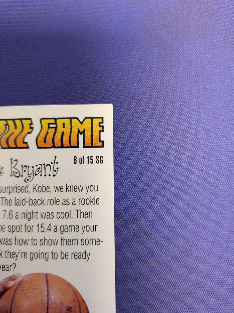 Kobe Bryant Soul of the Game Insert 1999-2000 Skybox *NM*