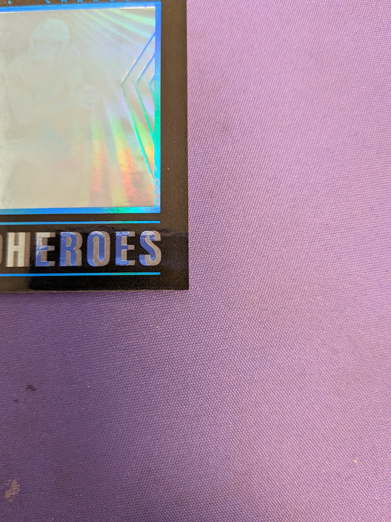 Justin Herbert Platinum True 1/1 Holoheroes 2022 Illusions #13