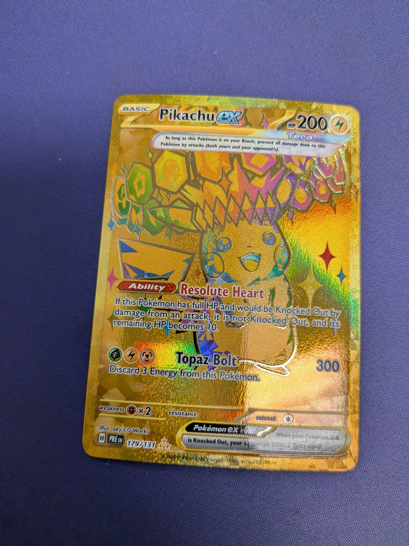 Pikachu ex 179/131 - Prismatic Evolutions (PRE) NM