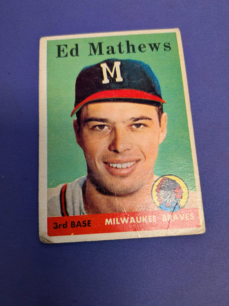 1958 Eddie Mathews PR #440