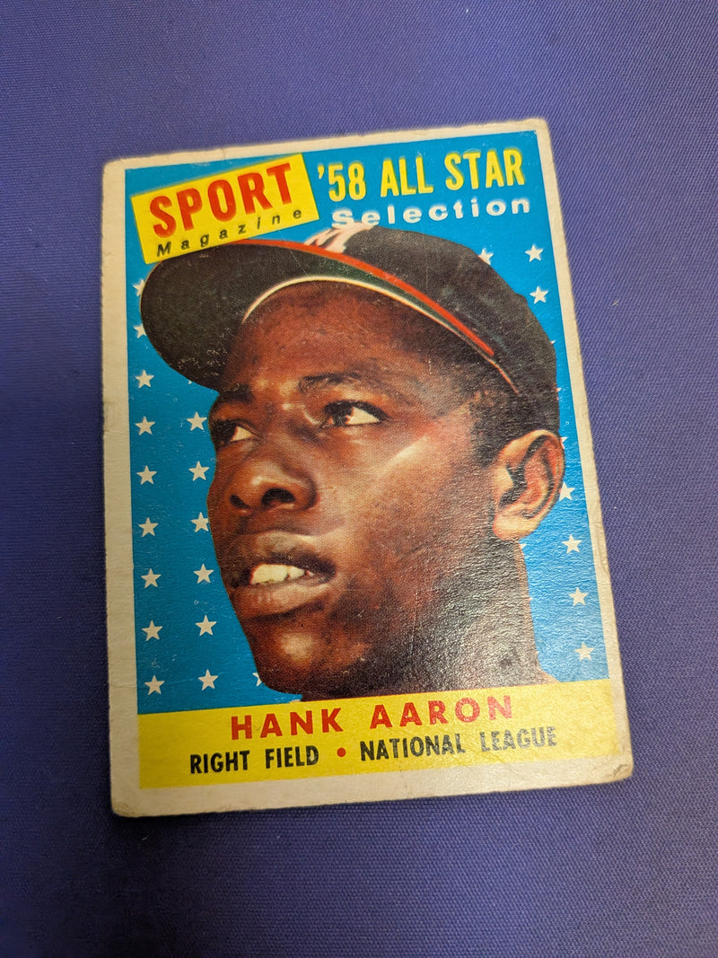 1958 Hank Aaron All Star Selection VG #488