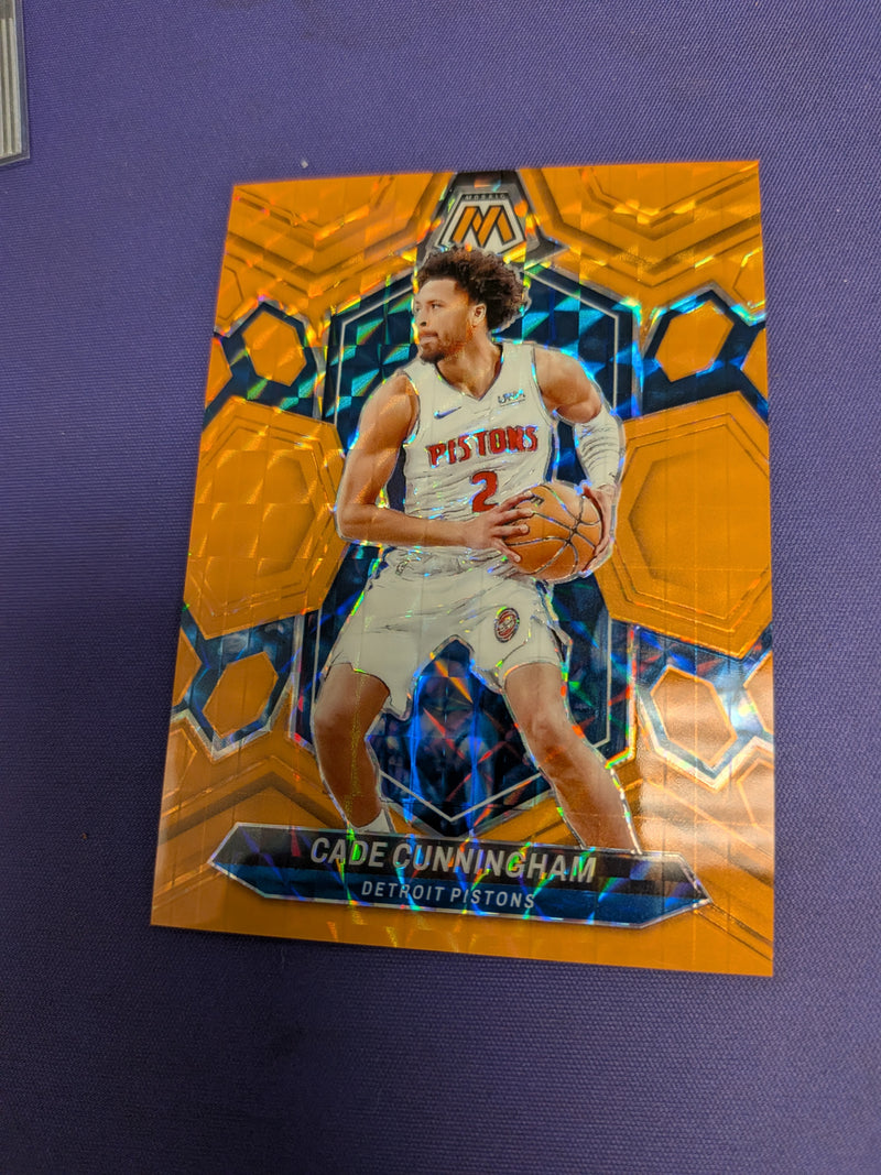 Cade Cunningham Flourescent Orange /25 2023-24 Mosaic