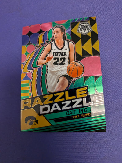 Caitlin Clark Razzle Dazzle SP RC 2024 Panini Caitlin Clark Collection