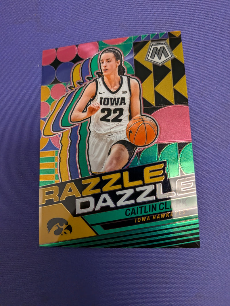 Caitlin Clark Razzle Dazzle SP RC 2024 Panini Caitlin Clark Collection