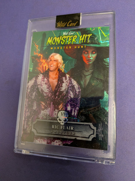 Ric Flair Monster Hit 1/1 2025 Wild Card