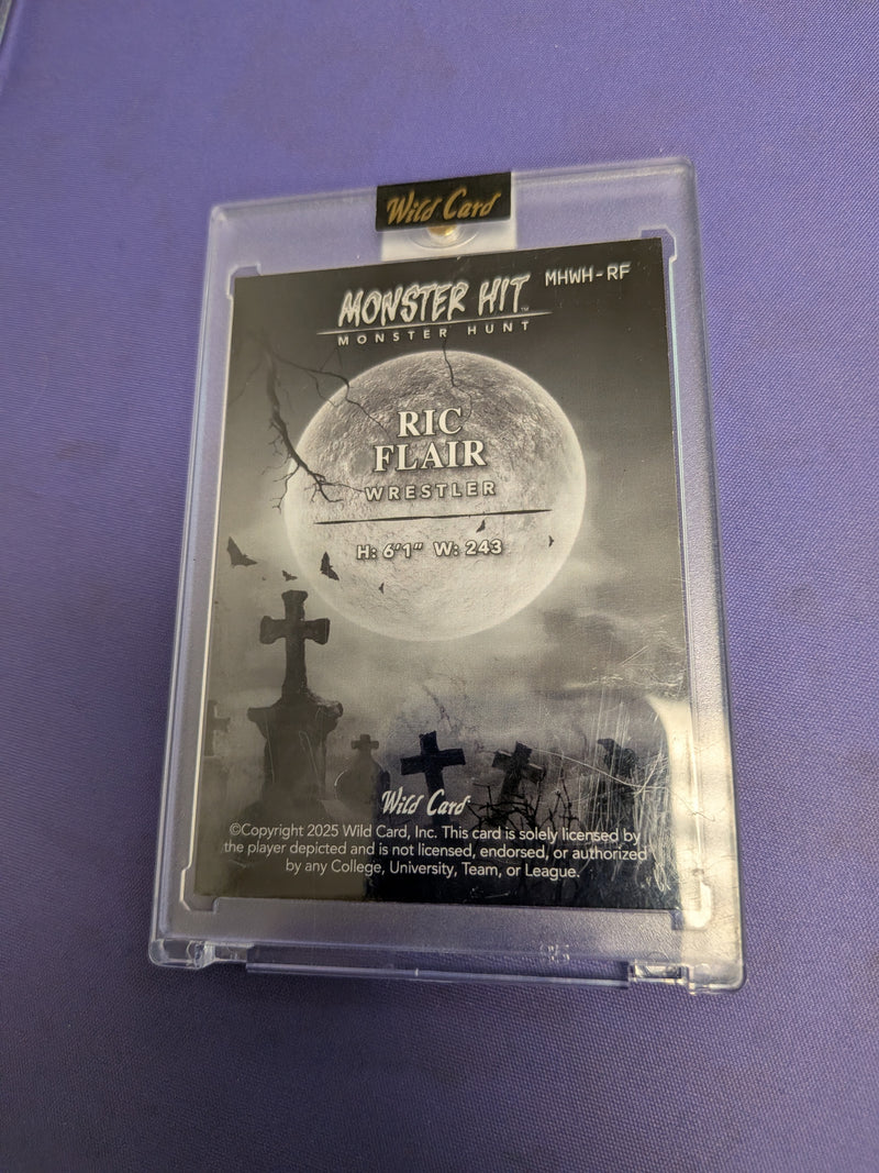 Ric Flair Monster Hit 1/1 2025 Wild Card