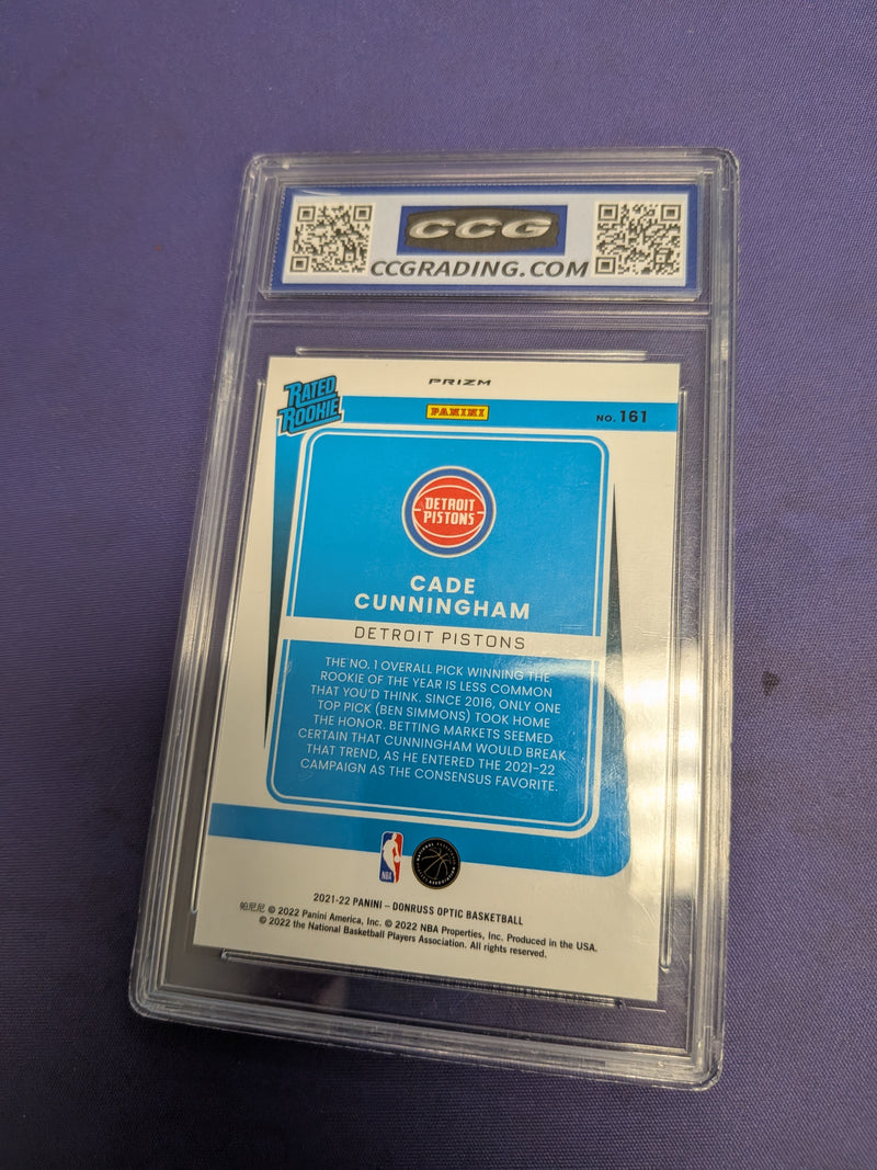 Cade Cunningham Pulsar RC CCG 10 2021-22 Optic