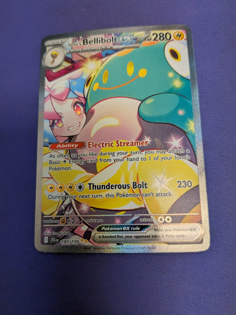 Iono’s Bellibolt ex JTG 183/159 *NM*